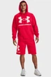 Чоловіче червоне худі UA Rival Fleece Big Logo HD Under Armour M 1357093-600 - изображение 2