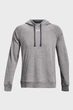 Чоловіче сіре худі UA Rival Fleece Hoodie Under Armour XXL 1379757-025 - зображення 5