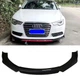 Пластикова губа на бампер Audi A4 молдинг бампера спідниця універсальна чорний. - зображення 2