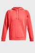 Чоловічий кораловий худий UA Rival Fleece FZ Hoodie Under Armour XL 1379757-690 - зображення 5