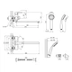 Смеситель для ванны Lidz Nicole 005 с поворотным изливом (c душевым гарнитуром) (k35) LDNIC005CRM22140 Chrome - изображение 2