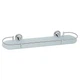 Полка универсальная Lidz Oreo 0902 стеклянная (52*16 см) LDORE0902CRM22179 Chrome - зображення 1