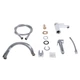 Смеситель для раковины Qtap Grand (с гигиеническим душем) QTGRA272CRW45671 Chrome/White - изображение 7