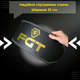Пояс атлетичний FGT широкий чорний, PU, розмір L - зображення 4