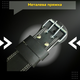 Пояс атлетичний FGT широкий чорний, PU, розмір L - зображення 5