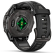 Смарт-часы Garmin Fenix 8 43 mm AMOLED Sapphire, Carbon grey DLC titanium with Black/pebble grey silicone band (010-02903-21) - изображение 6