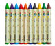Олівці кольорові воскові 10кол. ZiBi BABY Line 2482 JUMBO, трикутні, /ZB.2482/ - изображение 3