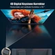 Світлодіодний проектор WiMiUS K1 Full HD 1080P 7500 Лм, 5G Wi-Fi, Bluetooth, підтримка відео 4K, для домашнього кінотеатру, 300-дюймовий дисплей, сумісний з Fire Stick, смартфоном, PS5 b8 - зображення 3