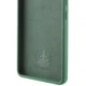 Чехол Silicone Case Lakshmi Plus с закрытой камерой для Google Pixel 8 Pro (Зеленый / Dark green) Epik (204115) - изображение 2