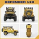 Машинка на радіокеруванні FMS 1:24 FCX24M Land Rover DEFENDER 110 Camel Trophy Edition RTR - изображение 2