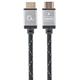 Кабель в блистере HDMI V.1.4, 4К 30 Гц, позолоченные коннекторы, нейлоновая оплетка, 7.5 м - изображение 1