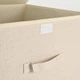 Ящик для хранения с крышкой MVM Кремовый XL (TH-07 XL CREAM) - изображение 5