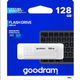 Флеш память флешка Flash GoodRAM UME2 128GB USB 2.0 White (UME2-1280W0R11#) - изображение 3