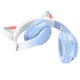 Накладные беспроводные наушники Hoco W42 Cat (Blue) - изображение 2