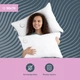 Подушка Papaella Sweet Moon 40х60 см Штучний пух Бавовна Біла (4820227282869) - зображення 7