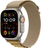 Smartwatch Apple Watch Ultra 2 (2024) GPS + Cellular 49mm Natural Titanium Case with Tan Alpine Loop - Small (MX4E3) - obraz 1