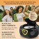 Бумбокс з музикою Auna Roadie Boombox CD USB MP3 радіо AM Bluetooth 2.1 Чорний - Уцінка - зображення 2