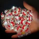 Гирлянда на батарейках и USB 2.5м, 20LED Санта-Клаусы - изображение 3