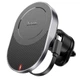 Автомобильный держатель для телефона с беспроводной зарядкой HOCO HW12 Guardian Wireless Fast Charging|15W| Черный - изображение 1