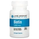 Биотин Lake Avenue Nutrition Biotin, 5,000 mcg, 30 Veggie Capsules - изображение 1