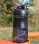 Шейкер спортивний (пляшка) BlenderBottle SportMixer Flip 20oz/590ml Black/Plum - изображение 4