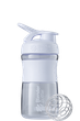 Шейкер спортивний (пляшка) BlenderBottle SportMixer Flip 20oz/590ml White - изображение 2