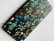 Чохол-книжка чорний з малюнком на Samsung Galaxy A07 (A075) Квітковий фон (принт 269) - зображення 4