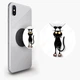 Держатель для телефона PopSockets cat Черный - изображение 1