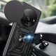Протиударний броньований чохол із захистом камери для Xiaomi Redmi A3 Armor Case Keysion black - изображение 7