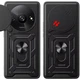 Протиударний броньований чохол із захистом камери для Xiaomi Redmi A3 Armor Case Keysion black - изображение 9