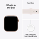 Smartwatch Apple Watch Series 10 GPS + Cellular 42mm Rose Gold Aluminium Case with Light Blush Sport Band - M/L (MWXA3) - obraz 9