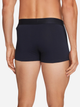 Набор трусов шортов мужских хлопковых Lacoste 5H1803-W34 S 3 шт Navy Blue/Silver Chine/Red (3617072882570) - изображение 3