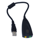 Внешняя звуковая карта 5HV2 (USB sound card) с разъёмами 3,5мм - изображение 1