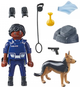 Figurka Playmobil Special Plus - Policjant z psem tropiącym 71162 (4008789711625) - obraz 2