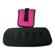 Утяжелители на руки и ноги спортивные 1 кг х 2 шт. Pink/Black 20617116 - изображение 2