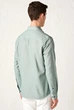 Мужская рубашка LC Waikiki 3XL Светло-зеленая (LCWShirt -8590) - изображение 3