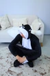 Піжама Кігурумі My Kigu Чоловіча Хаскі Чорний розмір S 144-155 см (21078411) - зображення 4