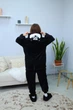 Пижама кигуруми My Kigu Женская Хаски Черный размер M 155-165 см (107841) - изображение 4