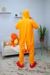 Пижама Кигуруми My Kigu Мужская Покемон Дракон Чармандер Оранжевый размер L 165-175 см (21080411) - изображение 3