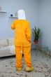Пижама Кигуруми My Kigu Мужская Рыжий Лис Оранжевый размер XL 175-185 см (21041411) - изображение 3