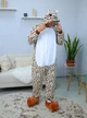 Пижама Кигуруми My Kigu мужская Леопард Бежевый размер S 144-155 см (21039411) - изображение 1