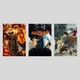 Набір постерів аніме Берсерк / Плакати Berserk - изображение 1