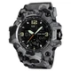 Часы наручные спортивные SKMEI 1155B Military Gray серый камуфляж водостойкие электронные - изображение 1