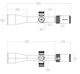 Прицел Vector Optics Sentinel 6-24x50 (30 мм) illum. FFP (SCFF-57) - изображение 5