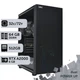 Двухпроцессорная рабочая станция PowerUp #285 Xeon E5 2699 v3 x2 / 64 GB / HDD 1 TB / SSD 512GB / NVIDIA Quadro RTX A2000 6GB для 3D моделирования видеомонтажа рендеринга для инженеров и архитекторов - изображение 2