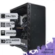 Рабочая станция PowerUp Desktop #280 Core i9 13900K / 192 GB / SSD 2TB / NVIDIA Quadro RTX A4000 16GB для 3D моделирования видеомонтажа рендеринга для инженеров и архитекторов - изображение 2