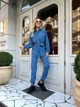 Fashions • Жіночий вельветовий костюм Лойд Fashions 50-52 джинс (1015-бу) - зображення 8