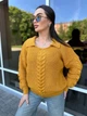 Fashions • Светр жіночий Adelle Fashions 42-56 гірчиця (2025-нс) - зображення 8