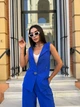 Fashions • Жіночий брючний костюм Francheska Fashions 42-44 електрик (9345-мо) - зображення 8