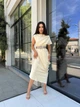 Fashions • Женское летнее платье "Marcella" Fashions 50-52 бежевый (9341-мо) - изображение 1